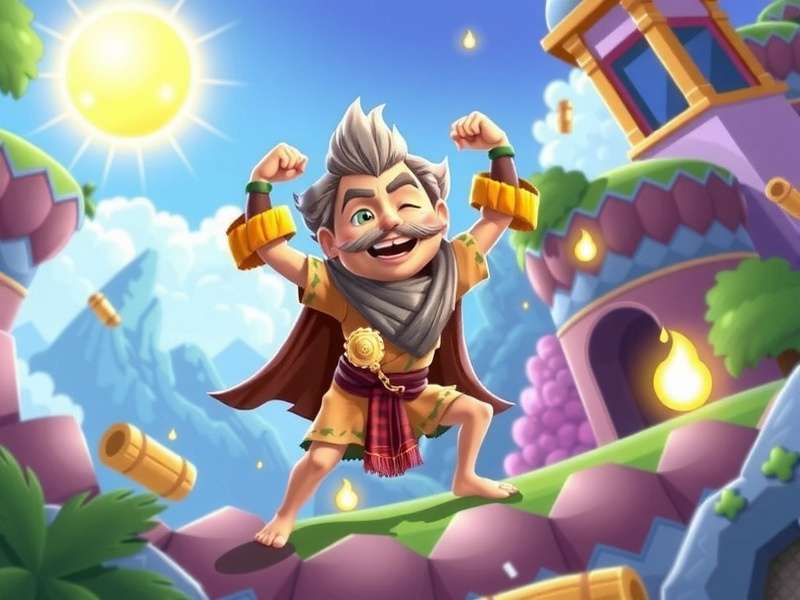 Yogi Using Yoga Powers in Game